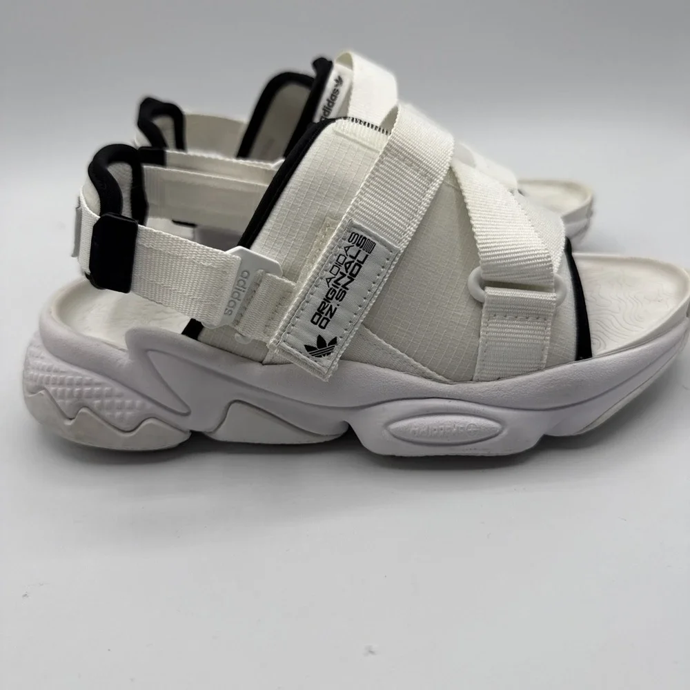Adidas Ozweego Strappy Sandals White H67276 Youth 4.5